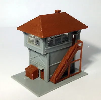 Outland Models Train Railway Layout Signal Tower / Box For Station N Scale 1:160 • $8.99