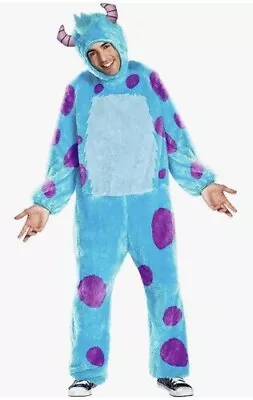 Adult Monsters Inc University Sully Costume Size Large EUC Disney High Quality • $67.99