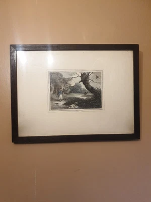 £20 • Buy Antique Print  Duck Shooting  By Samuel Howitt