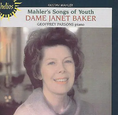 Janet Baker Geoffrey Parsons : Mahler: Songs Of Youth CD***NEW*** Amazing Value • £10.58