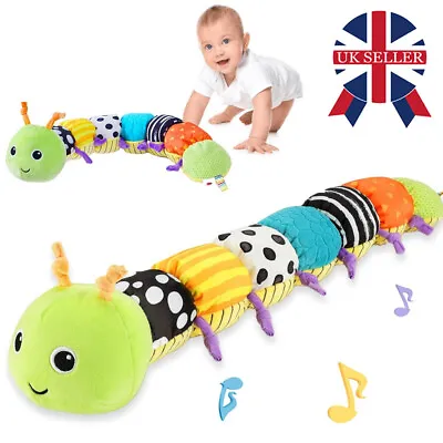 Baby Toy 0-6 Months Musical Caterpillar Sensory Babies Toddler Fun Toys Gifts • £8.99