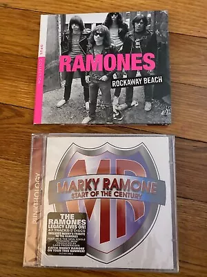 Ramones / Marky Ramone 3 CD Lot - Rockaway Beach Start Of The Century(2) NEW • $14.99