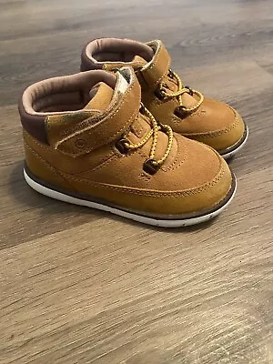 Stride Rite Augustine Toddler Boy Boot Size 8W (worn A Few Times) • $24.99