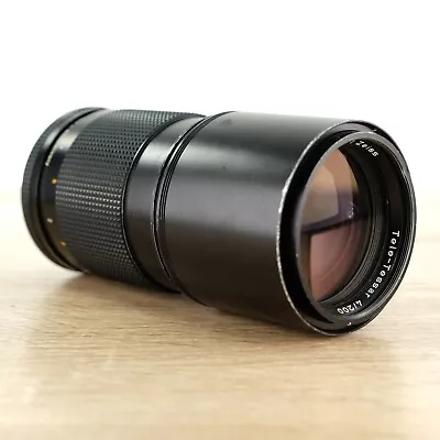 Carl Zeiss Tele-Tessar 200mm F/4 T* Lens For Contax/ Yashica C/Y Mount • £129.99