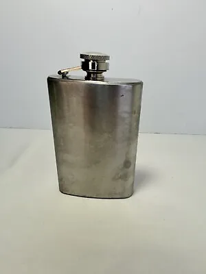 Stainless Steel 4 Oz Hip Flask 5”  • $10