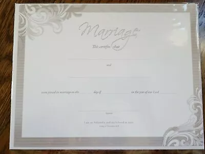 Blank Marriage Certificate - Beloved (118858) • $8.50