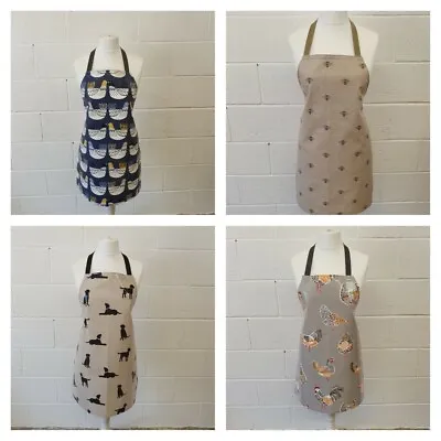 Waterproof Aprons Oilcloth  - 100% Cotton Oilcloth - Adults And Childrens Sizes • £11.99