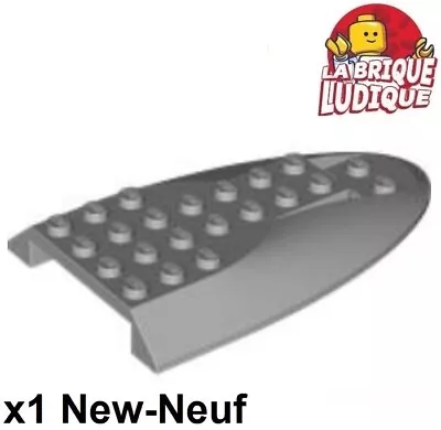 LEGO 1x Aircraft Body Aft Section Curved Top Hood 6x10 Grey 87615 New • $3.53