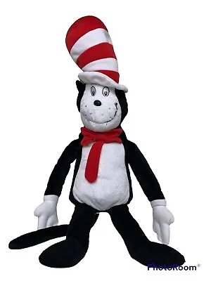 $0.99 • Buy Dr Seuss Cat In The Hat Kohls Cares Plush Stuffed Animal Collectible