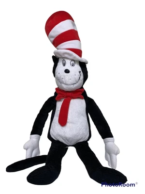 $0.99 • Buy Dr Seuss Cat In The Hat Kohls Cares Plush Stuffed Animal Collectible