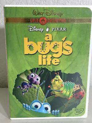 A BUG'S LIFE  DVD (Gold Collection Edition) DISNEY PIXAR CARTOON ANIMATION MOVIE • $8.77