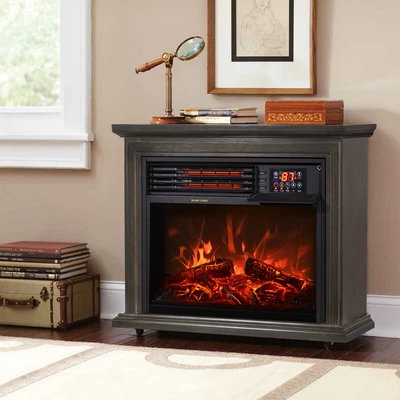 $189.95 • Buy XtremepowerUS 1500W Infrared Free Standing Electric Fireplace W/ Remote & Timer