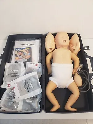 **EXCELLENT** Laerdal Medical Resusci Baby Infant CPR Training Manikin Hard Case • $199.99