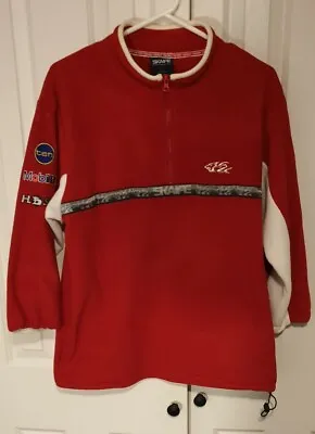 Mark Skaife Racing HRT Holden Racing Team 1/4 Zip Jacket Red Size L Supercars. • $17.99