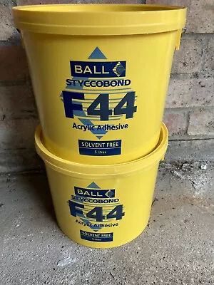 F.Ball Styccobond F44 Vinyl Flooring Adhesive 5 Litres / Acrylic / Solvent Free • £35
