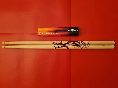 $2000 • Buy Dave Grohl Foo Fighters Nirvana Signed Drumsticks Zildjian Artist Series