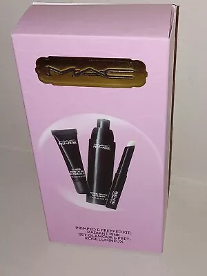 NIB New Mac Primped & Prepped Kit Prep + Prime Natural Radiance Pink 3 Piece Set • $47.20