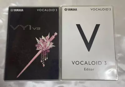 YAMAHA VOCALOID 3 Editor PC Software From Japan Used Very Good Condition DHL F/S • $340