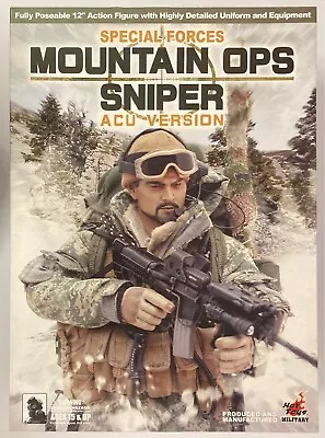 Hot Toys Mountain OPS Sniper ACU Version 1/6 Military Action Figure Rare • $244.99