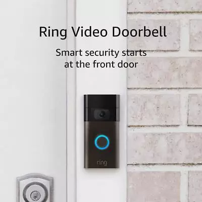 Ring Video Doorbell (2Nd Generation) – 1080P HD Video Improved Motion Detection • $188.74