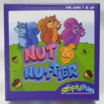 Nut & Nuttier Family Party Word Memory Card Game By SimplyFun • $5