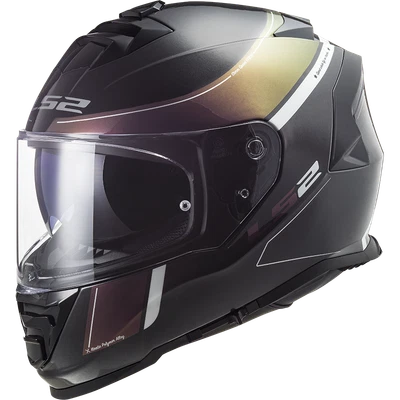 £149.99 • Buy Ls2 Ff800 Storm Dual Visor Acu Gold Full Face Motorcycle Crash Helmet Velvet