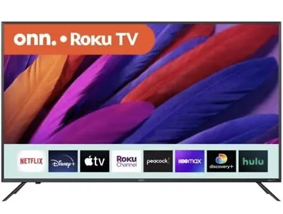 BRAND NEW! ONN 100012585 50 Inch 2160p (4K) UHD Roku Smart LED TV • $250