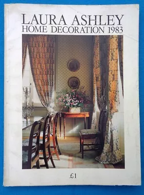 Vintage Laura Ashley Home Furnishings Catalogue 1983 • £12.50