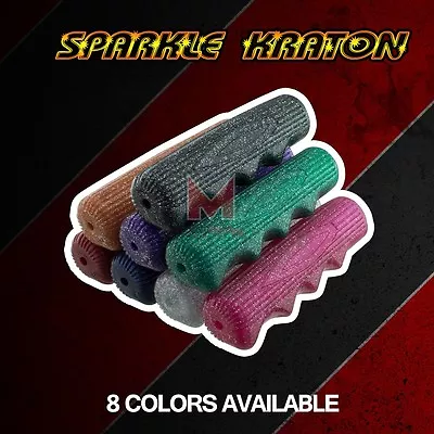 Sparkle Kraton Bicycle Handlebar Grips Lowrider BMX Beach Cruiser Glitter Rubber • $10.99