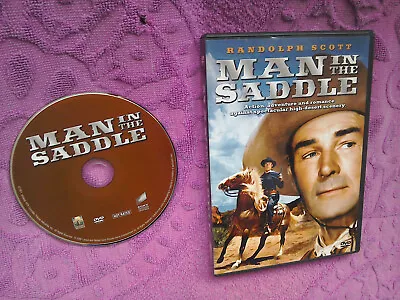 Man In The Saddle DVD. Rare Western (1951). Randolph Scott. UK-Compatible Import • £5.95