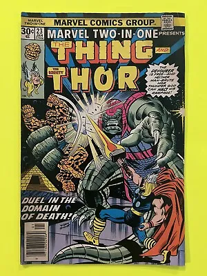 Marvel Two In One #23 (1977) The Thing And Mighty Thor! • $1