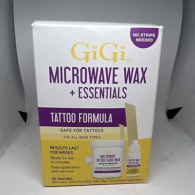 GiGi Microwave Wax + Essentials Tattoo Formula - New Open Box • $19.99