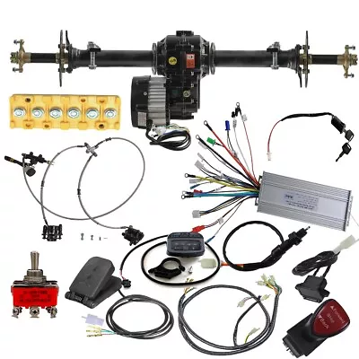 Go Kart Rear Axle Kit 1000W 1500W  Differential Motor ATV Quad Buggy 4 Wheeler • $484.99