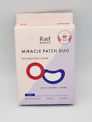 Rael Miracle PIMPLE PATCH DUO 12 Invisible Spot & 3 Ct Spot Control Covers • $7.95