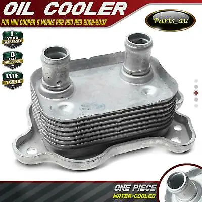 Engine Oil Cooler For Mini Cooper S Works R52 R50 R53 2002-2007 1.6L Petrol W11 • $58.19