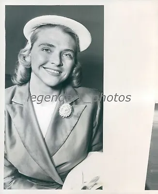$12.99 • Buy 1952 Portrait Of Miss America Colleen Hutchins Original News Service Photo