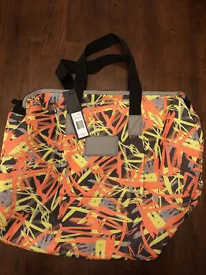 Marc Jacobs Overnight Bag M0003691 Highlighter Orange Multi  Zipper Carry On NWT • $99.99