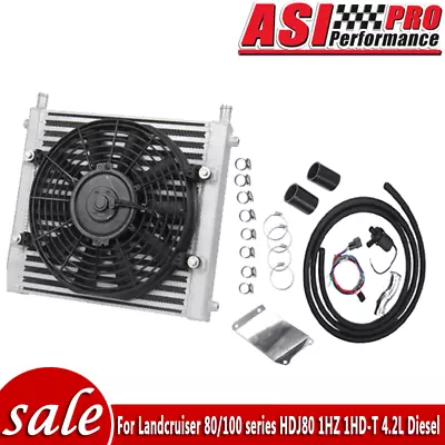 Water To Air Intercooler Kit For LandCruiser 80/100 Series HDJ80 4.2L 1HZ 1HD-T • $278