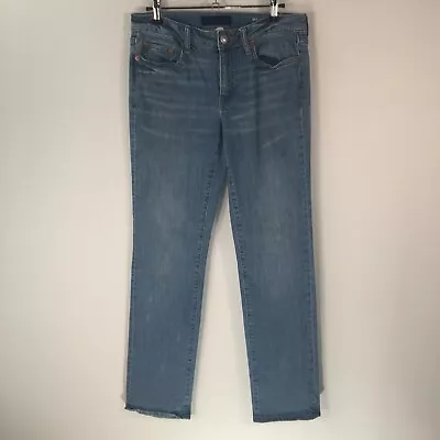 Martin And Osa Womens Straight Leg Dark Wash Blue Denim Jeans Size 28 Standard • $16.99