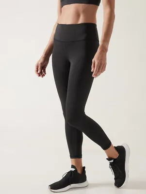 ATHLETA Elation Train 7/8 Tight Size XL X Large Black #981878 • $59.99