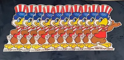 10 - 1984 Summer Olympics Los Angeles Sam The Eagle Felt Pennants Wall Banners • $14.99