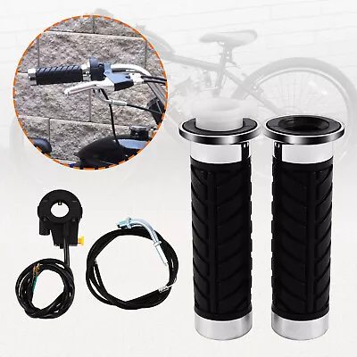 Throttle Control Handlebar Grip Kill Switch 49cc 66cc 80cc Motorized Bicycle New • $9.29