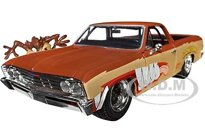 1967 Chevrolet El Camino & Taz Figure  Looney Tunes  1/24 Diecast By Jada 35130 • $29.99