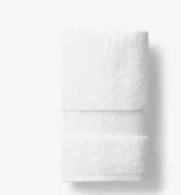 Restoration Hardware White 802 Gram Turkish Hand Towel • $21.25