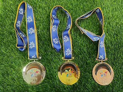 1998 Nagano Japan Winter Olympics Gold Silver Bronze Medal • $23