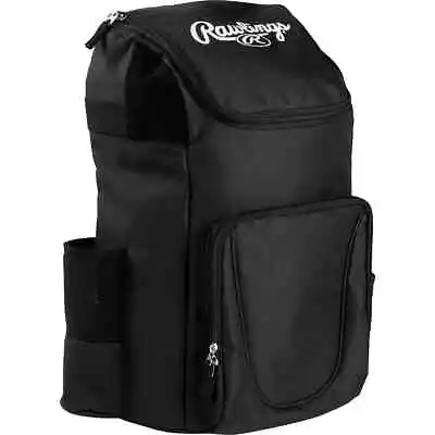 New Rawlings R250 Player's Backpack Equipment Black Kids Softball Youth Bag Bat • $24.99