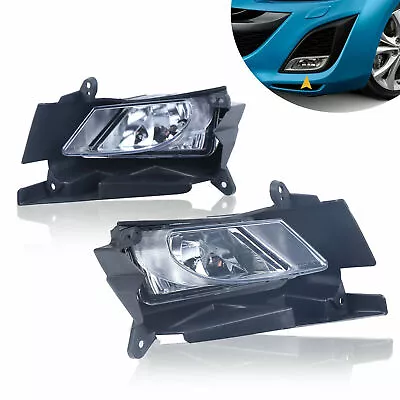 Fog Lights Driving Lamps Set W/Switch For Mazda 3 Bumper 2010-2011 Left+Right • $58.90
