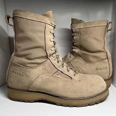 BATES Mens Gore-Tex Military Boots Desert Tan 03-D-0321 Combat Sz 12w E30500B • $30