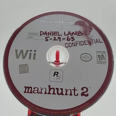 MANHUNT 2 - NINTENDO WII - DISC ONLY *TESTED & WORKING* Free Shipping  • $13.99