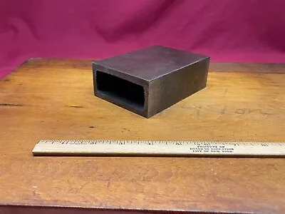 Vintage Machinist Steel Block For Setup Layout Work Anvil - Used (ST1286) • $9.99